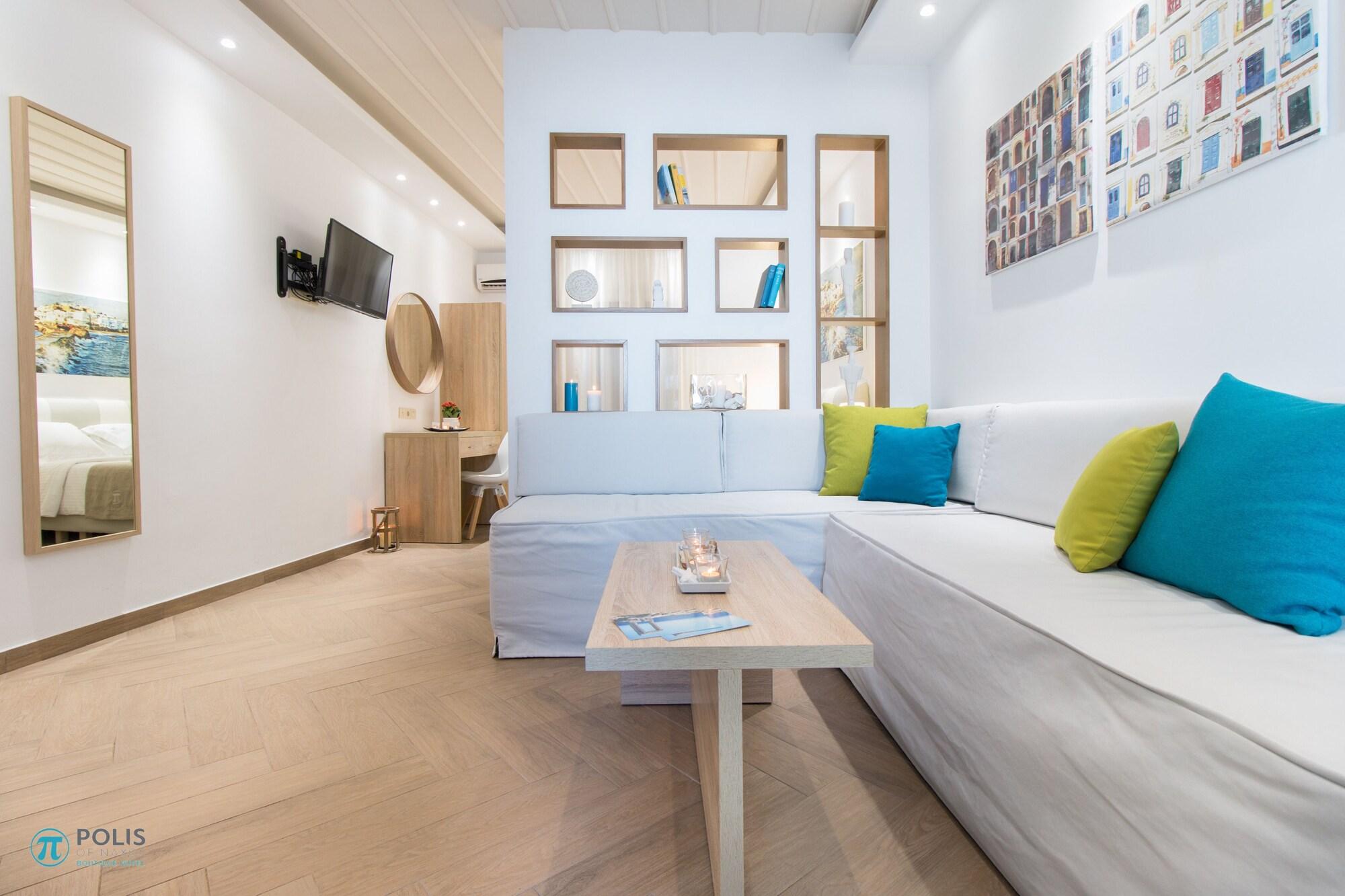 Polis Of Naxos Boutique Hotel Naxos City Exteriör bild